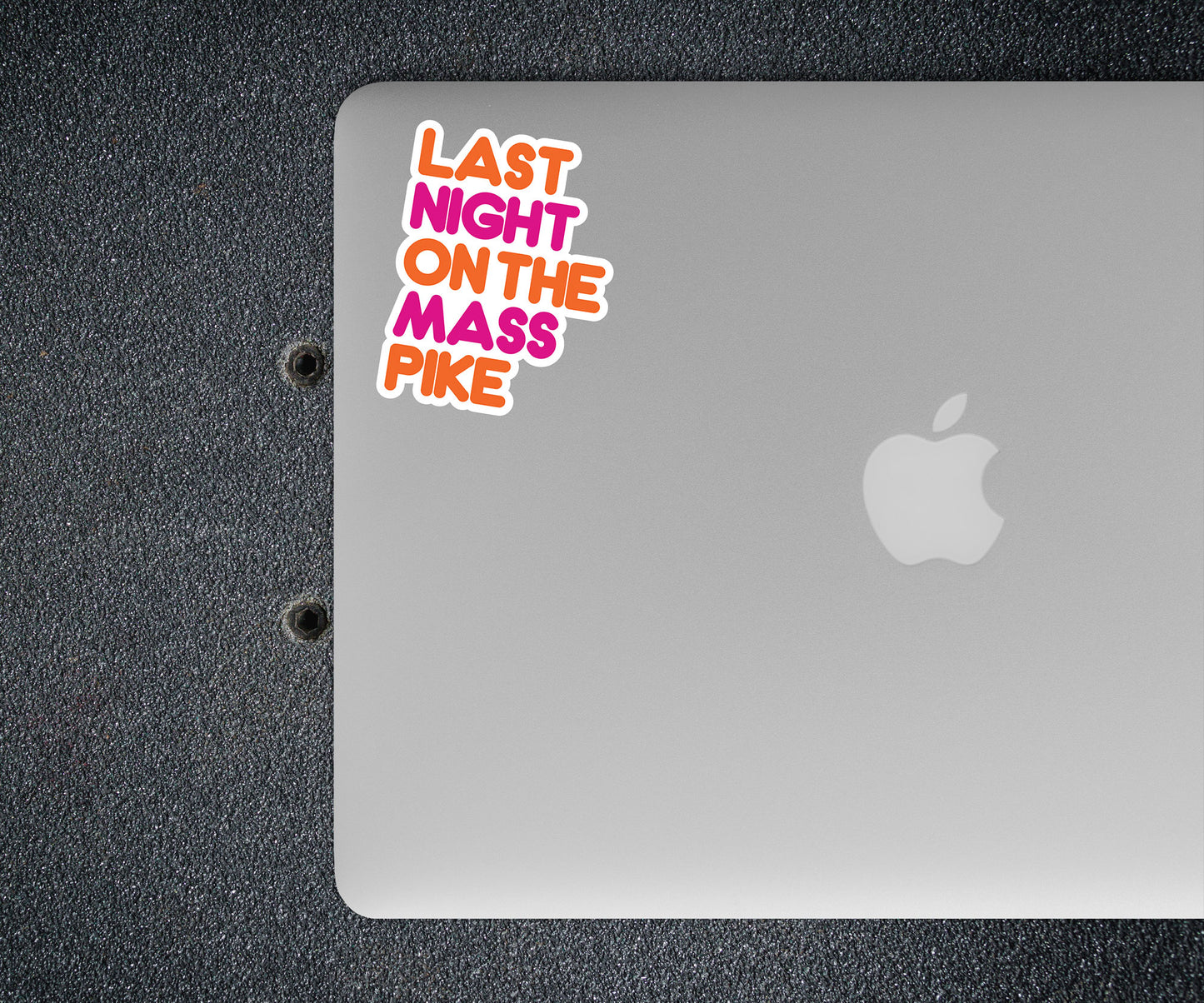 Last Night On The Mass Pike Sticker