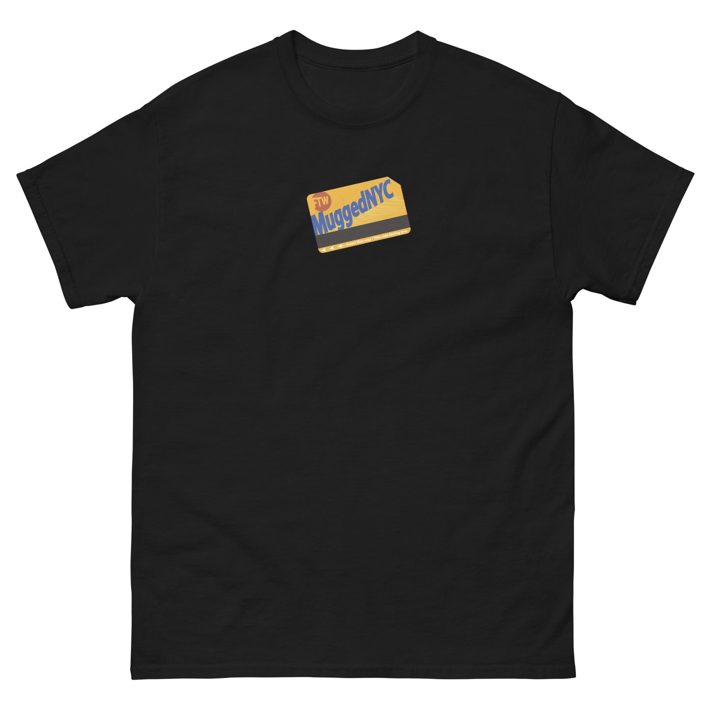 Mugged MTA Subway Card T-Shirt