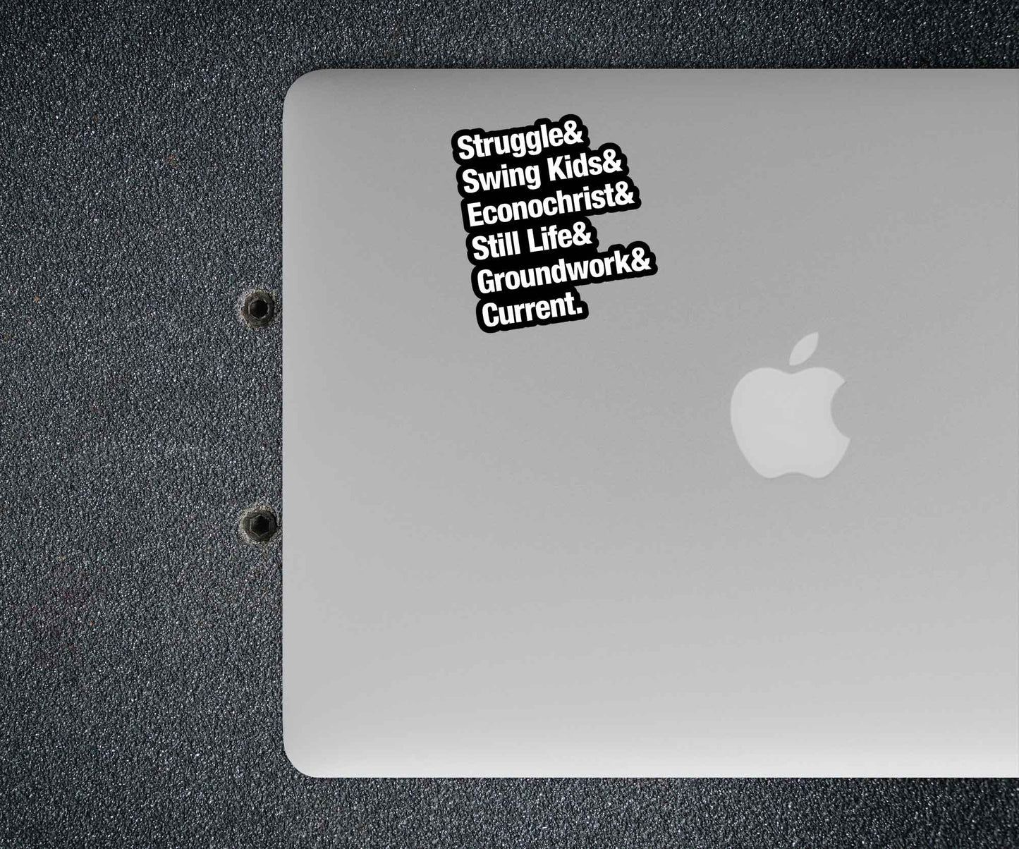 90s Scremo Emo sticker - Struggle - Swing Kids - Econochrist - Still Life - Groundwork - Current