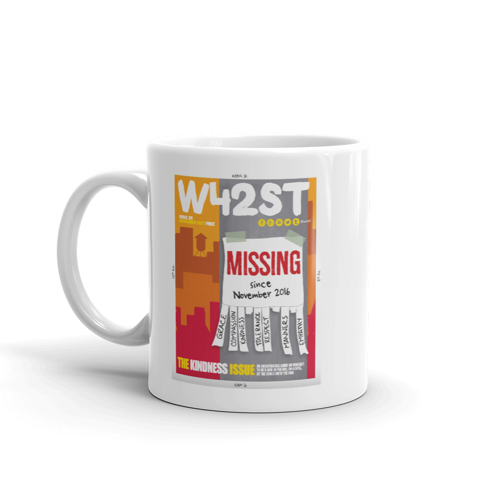 W42ST Magazine Cover Art Issue 35 Coffee Mug