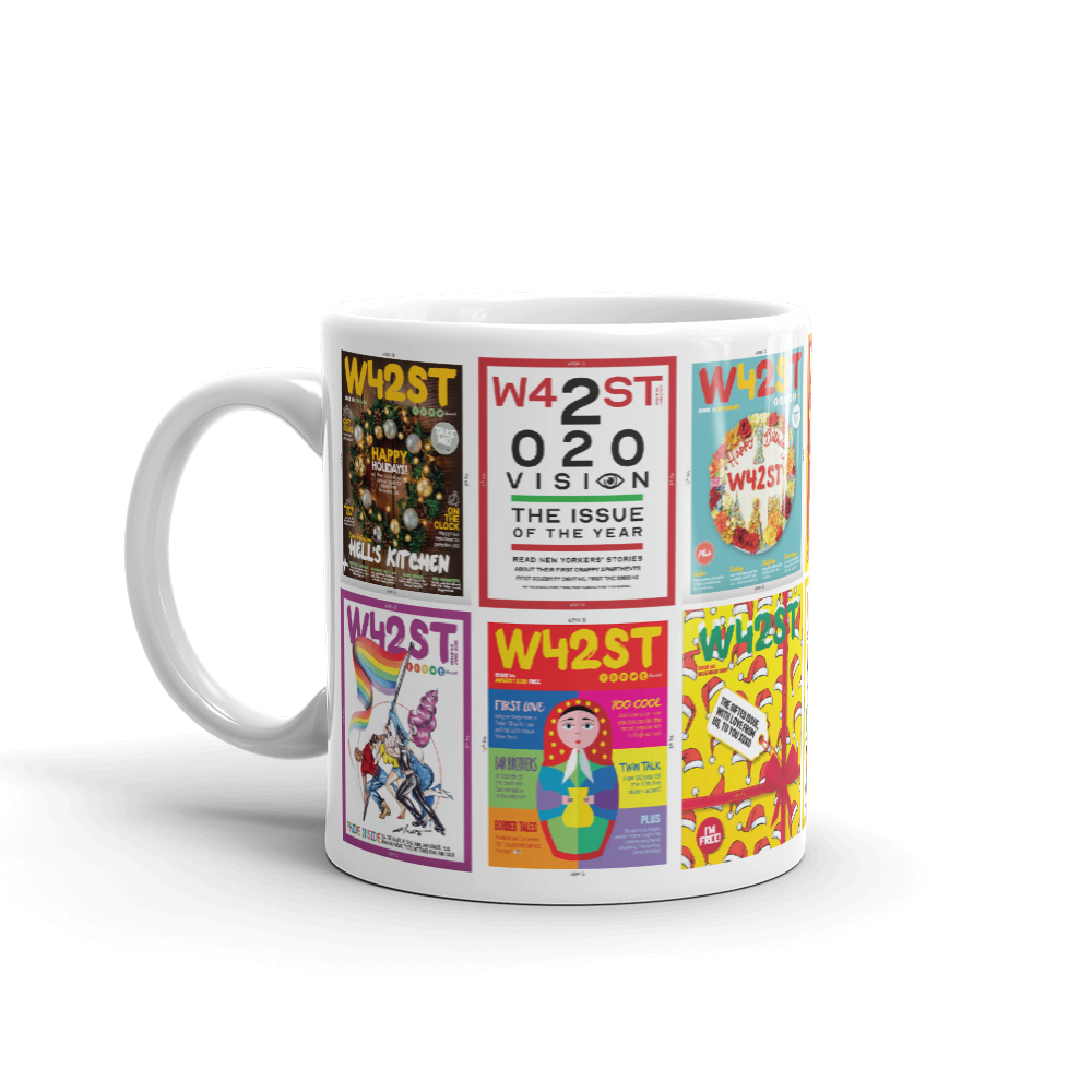 W42st Magazine Covers Limited Edition Coffee Mug