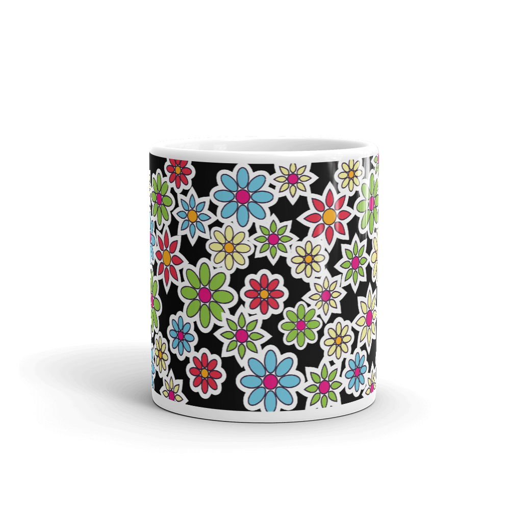 Happy Spring Flowers Coffee Mug