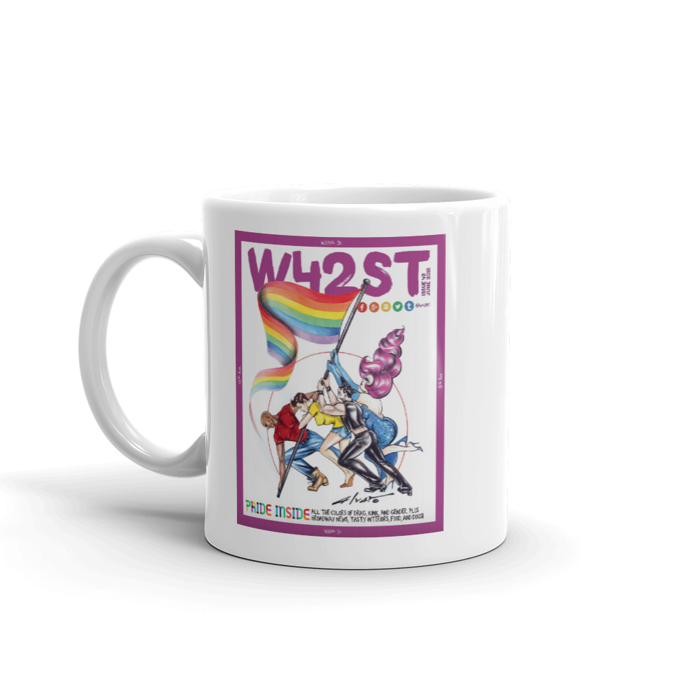 W42ST Magazine Cover Art Issue 42 Coffee Mug