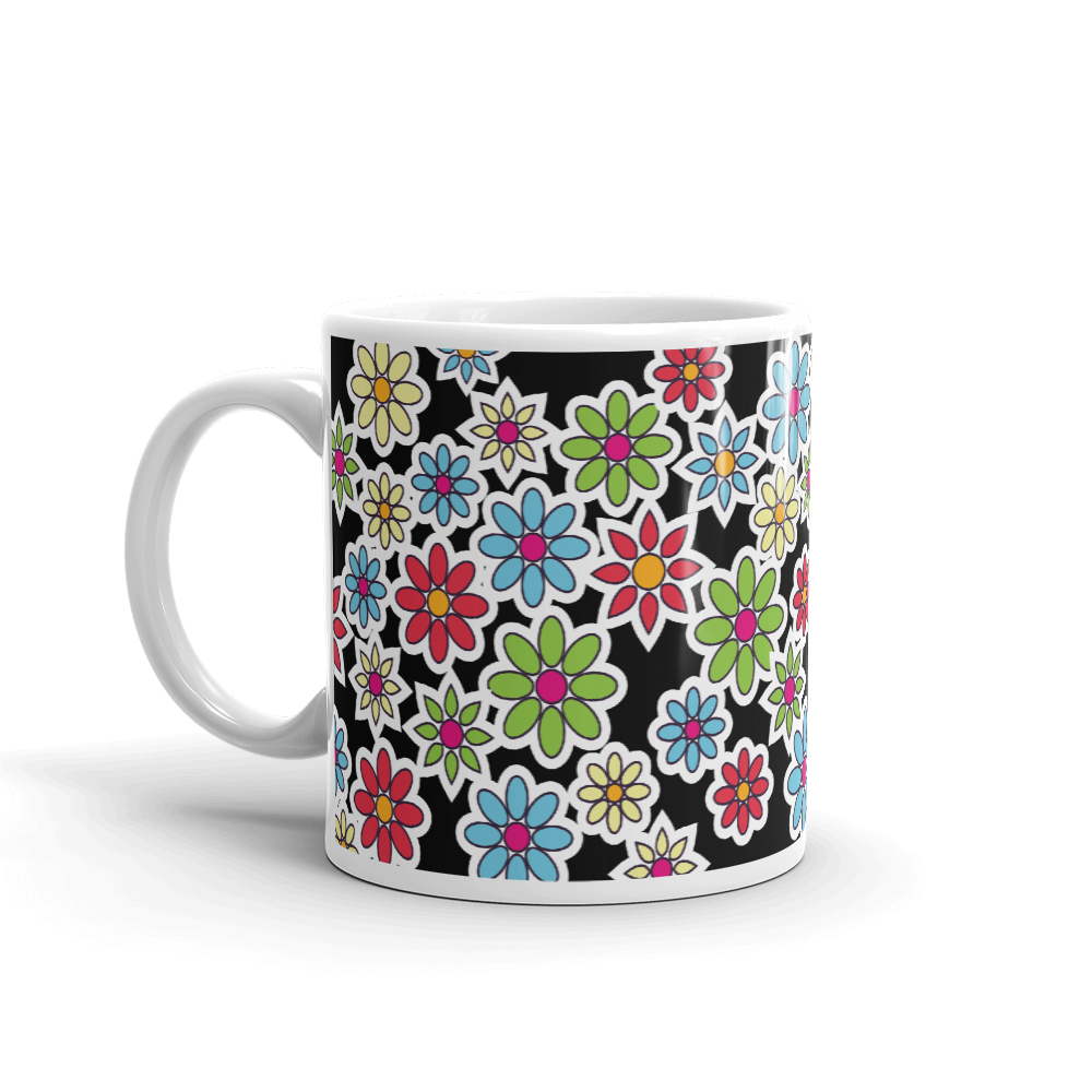 Happy Spring Flowers Coffee Mug