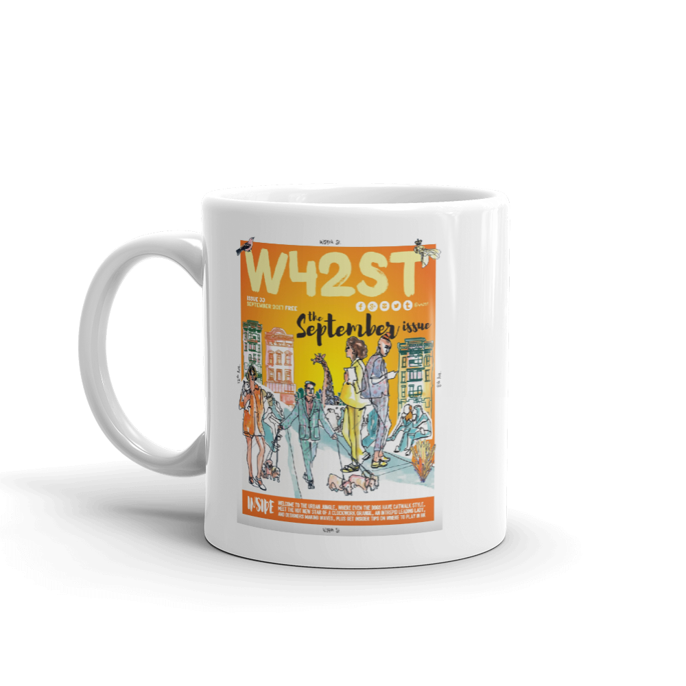 W42ST Magazine Cover Art Issue 33 Coffee Mug