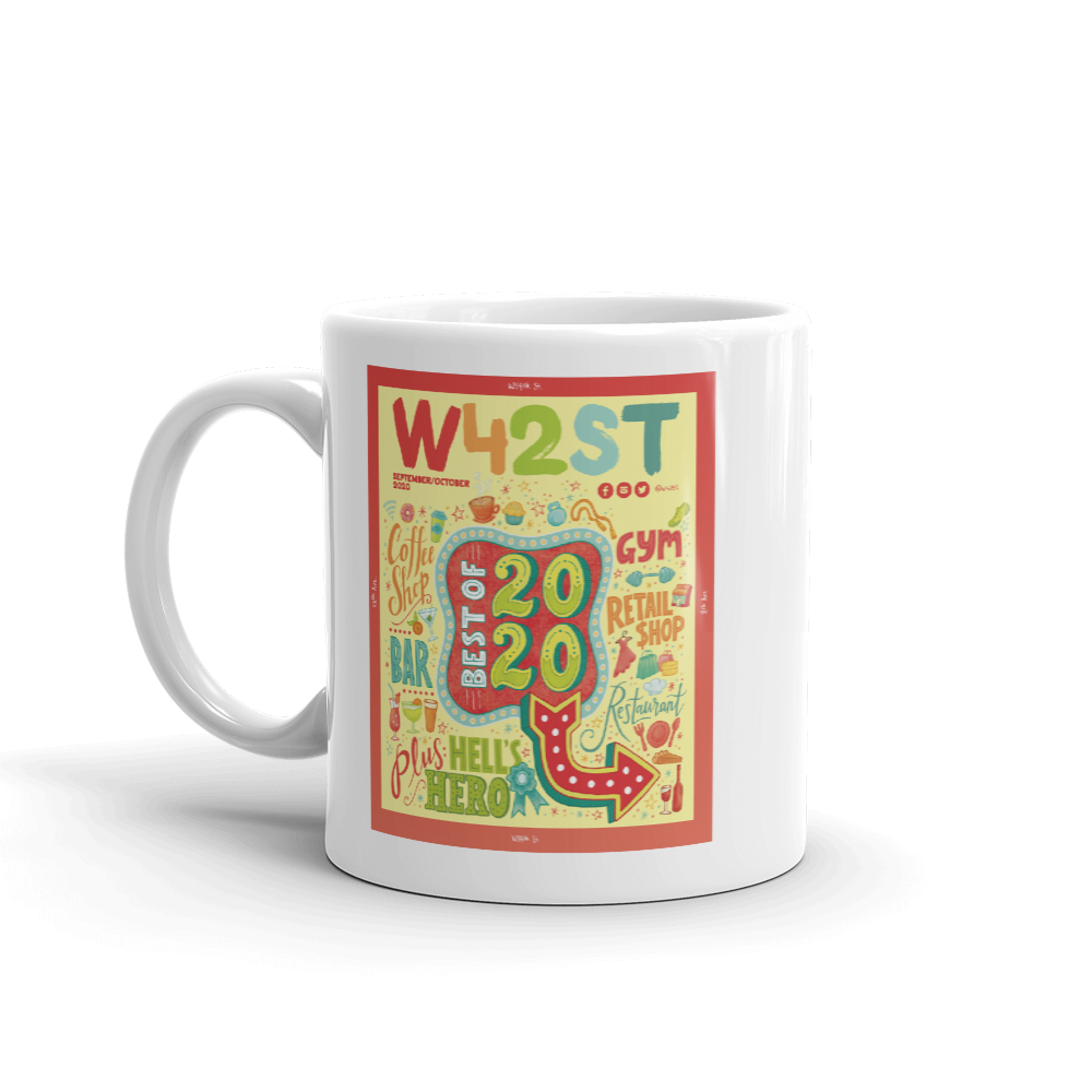 W42ST Magazine Cover Art Issue 2020 Coffee Mug