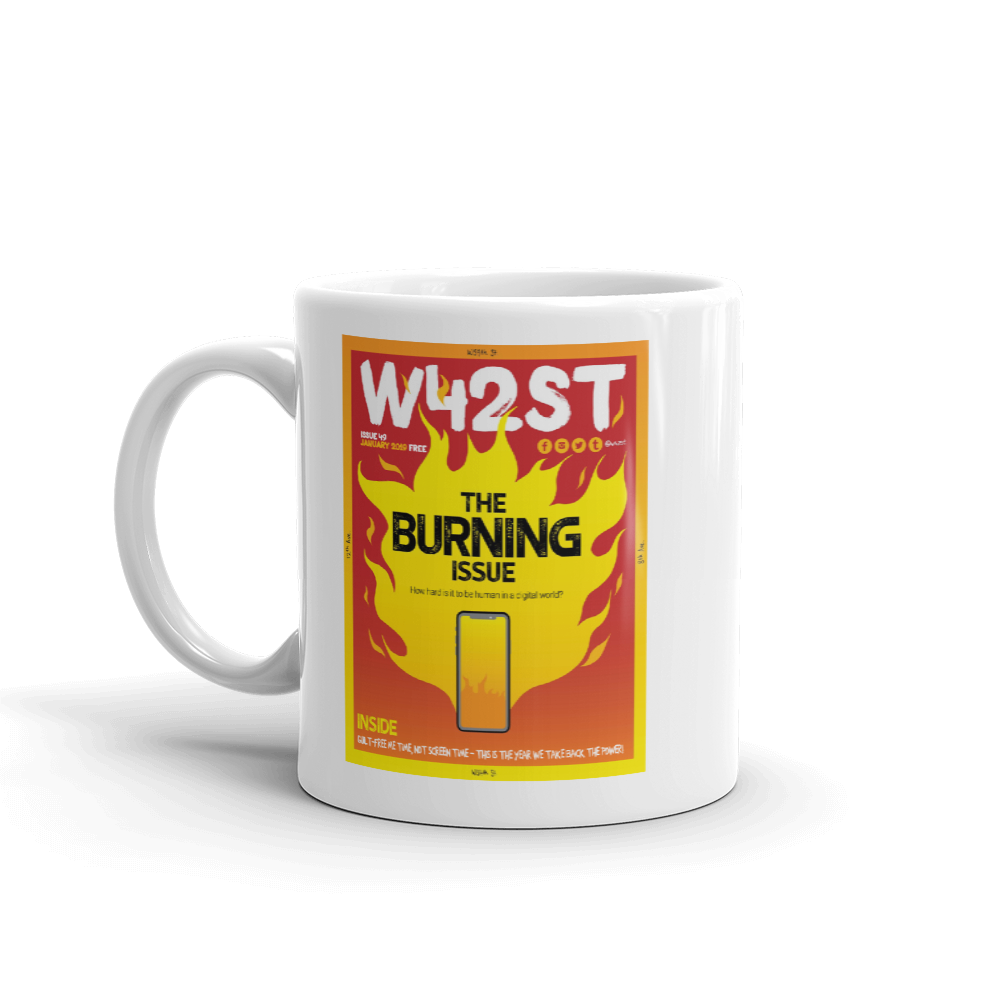 W42ST Magazine Cover Art Issue 49 Coffee Mug
