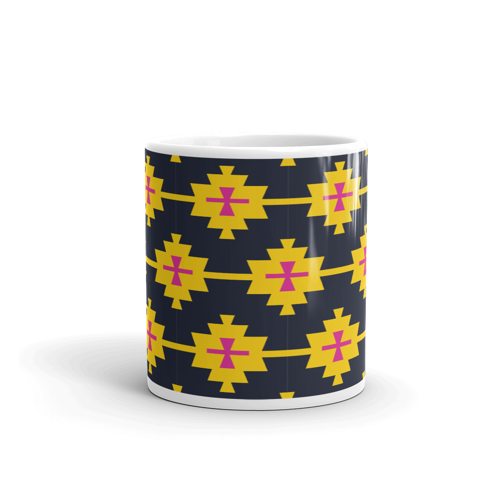 South West Tribal BoHo Pattern Coffee Mug