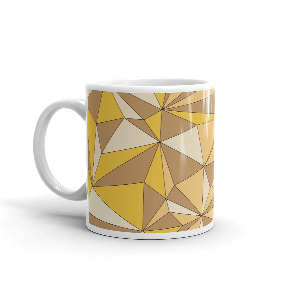 Mid Century Modern Geo Shapes Coffee Mug