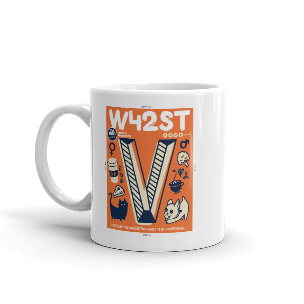 W42ST Magazine Cover Art Issue 51 Coffee Mug