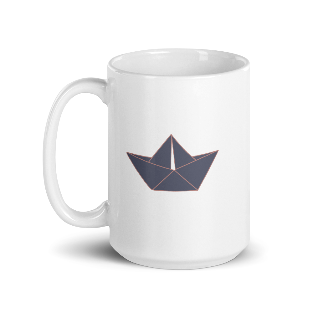 Sailing Paper Ships Coffee Mug