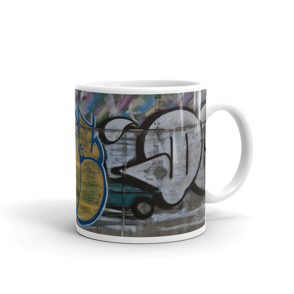 Hell's Kitchen Graffiti Burner Wall 11oz Coffee Mug