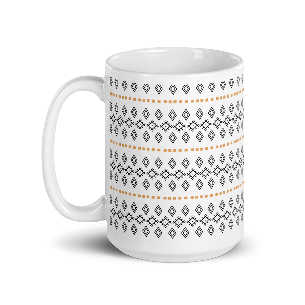 BoHo Tribal South West Dimond Coffee Mug