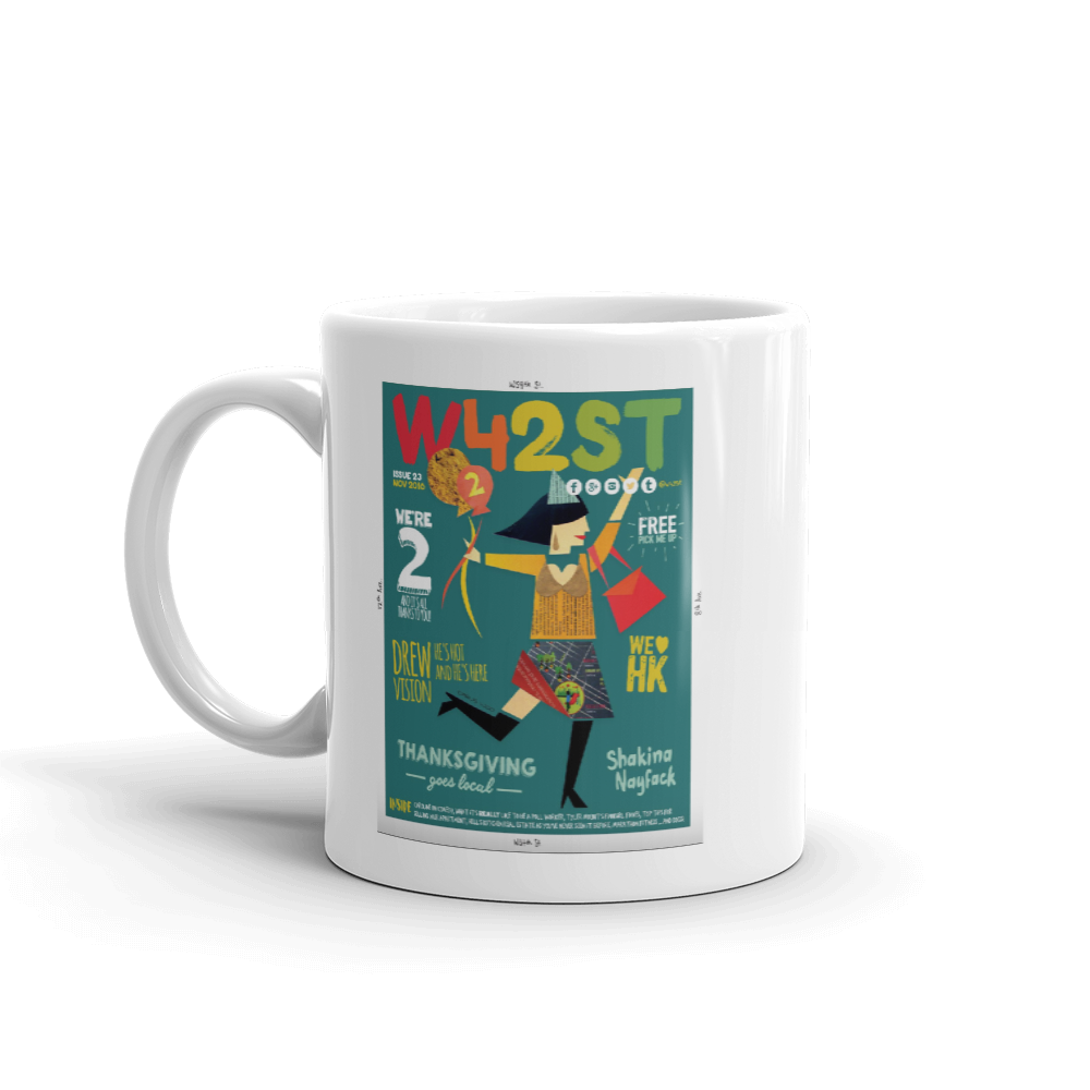W42ST Magazine Cover Art Issue 23 Coffee Mug