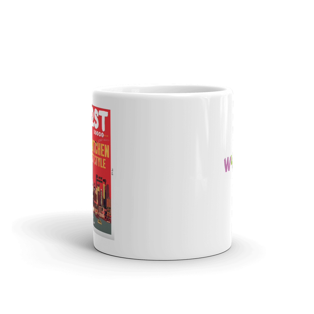 W42ST Magazine Cover Art Issue 9 Coffee Mug