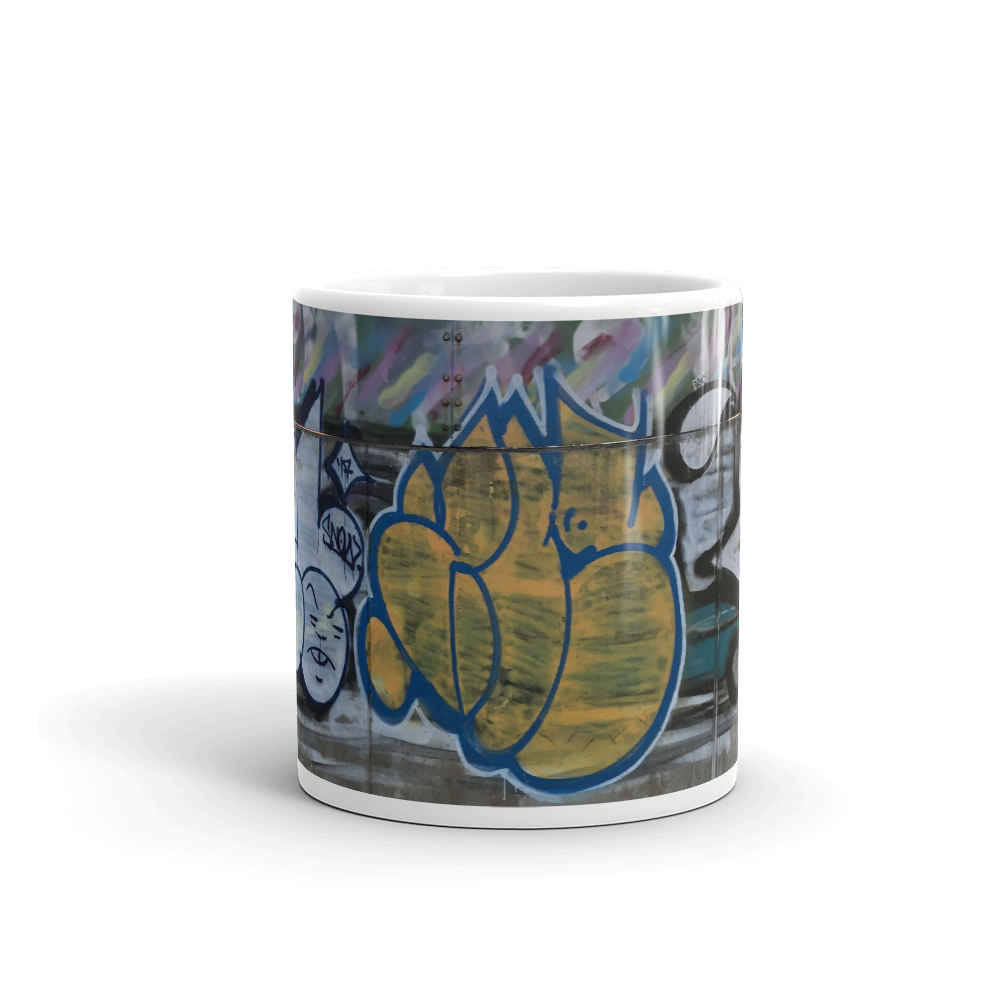 Hell's Kitchen Graffiti Burner Wall 11oz Coffee Mug