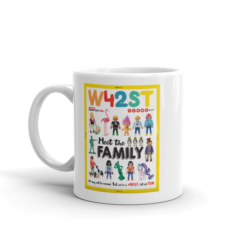 W42ST Magazine Cover Art Issue 32 Coffee Mug