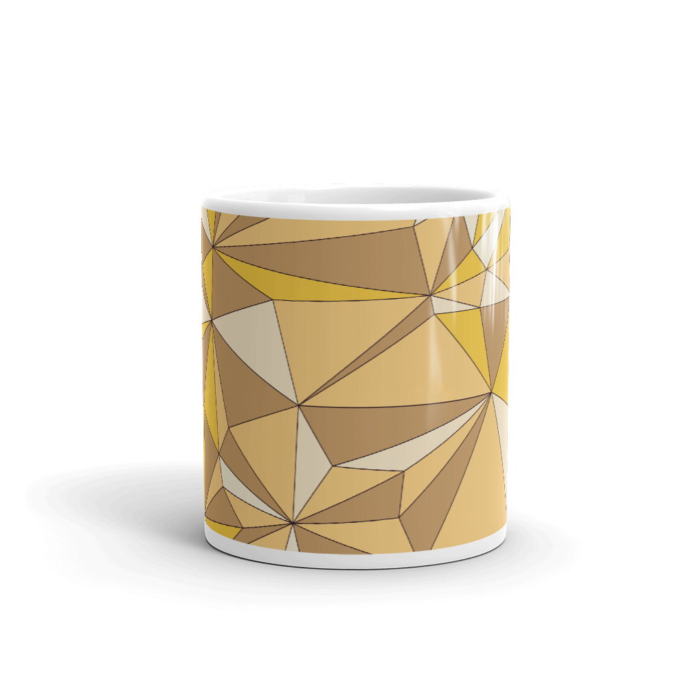 Mid Century Modern Geo Shapes Coffee Mug