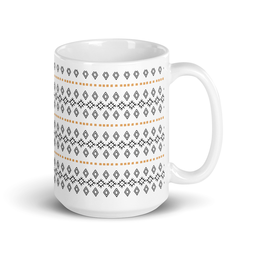 BoHo Tribal South West Dimond Coffee Mug