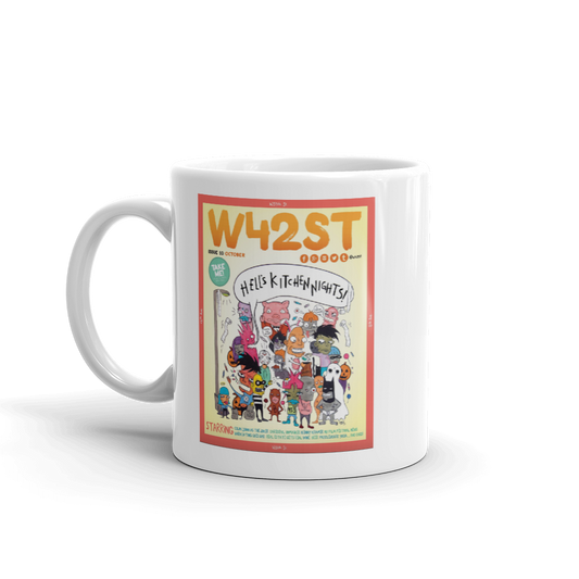 W42ST Magazine Cover Art Issue 10 Coffee Mug