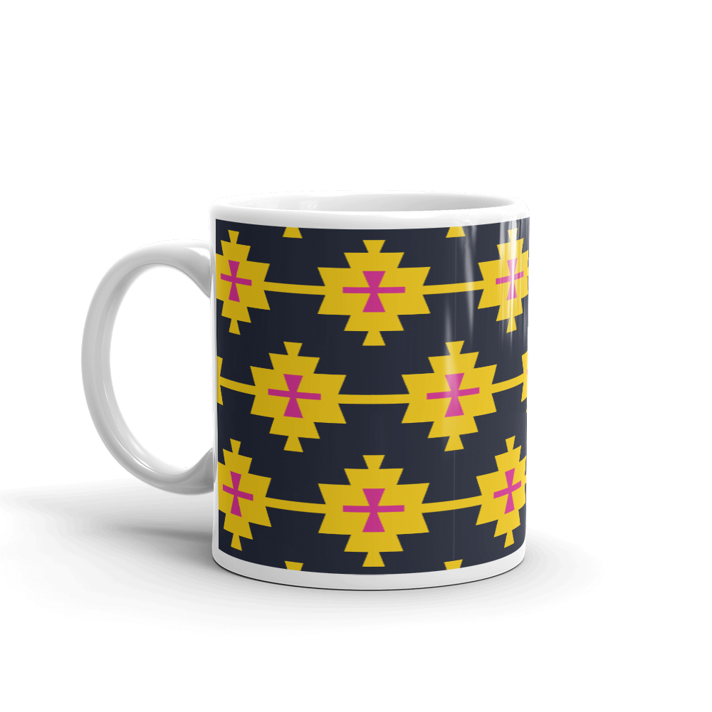 South West Tribal BoHo Pattern Coffee Mug