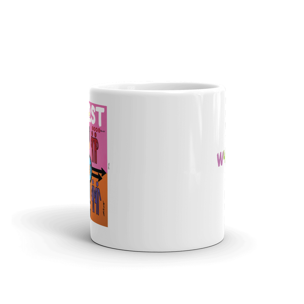 W42ST Magazine Cover Art Issue 62 Coffee Mug