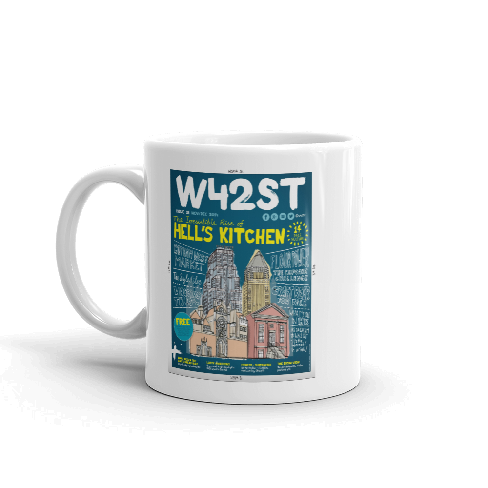 W42ST Magazine Cover Art Issue 1 Coffee Mug