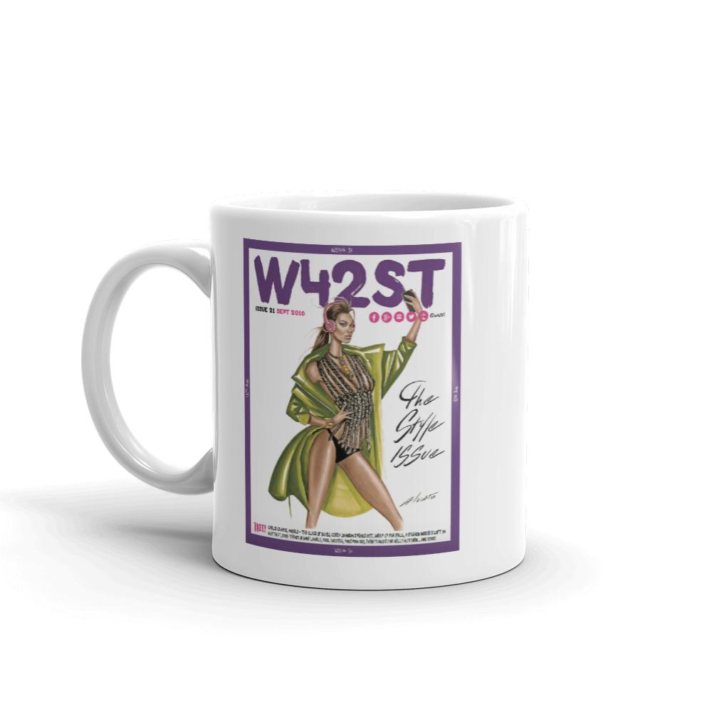 W42ST Magazine Cover Art Issue 21 Coffee Mug