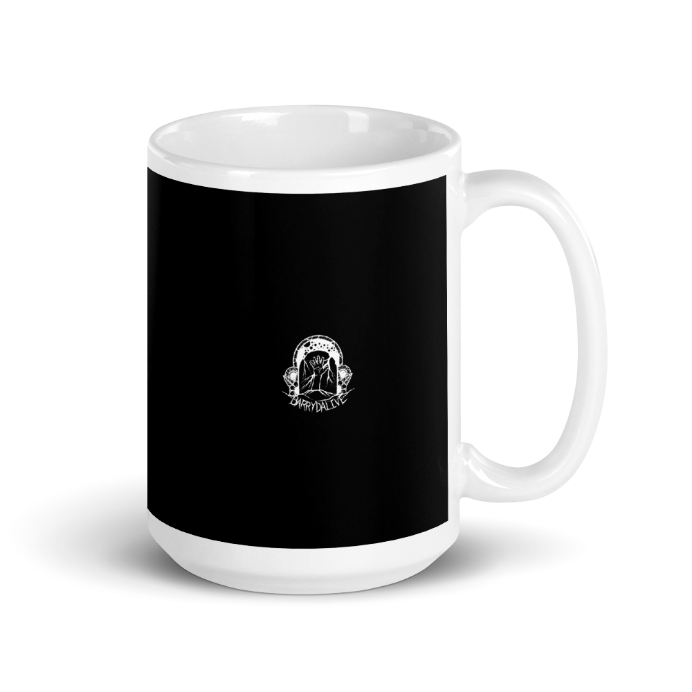 I Will Cut You Cat Black Coffee Mug By Barry'd Alive