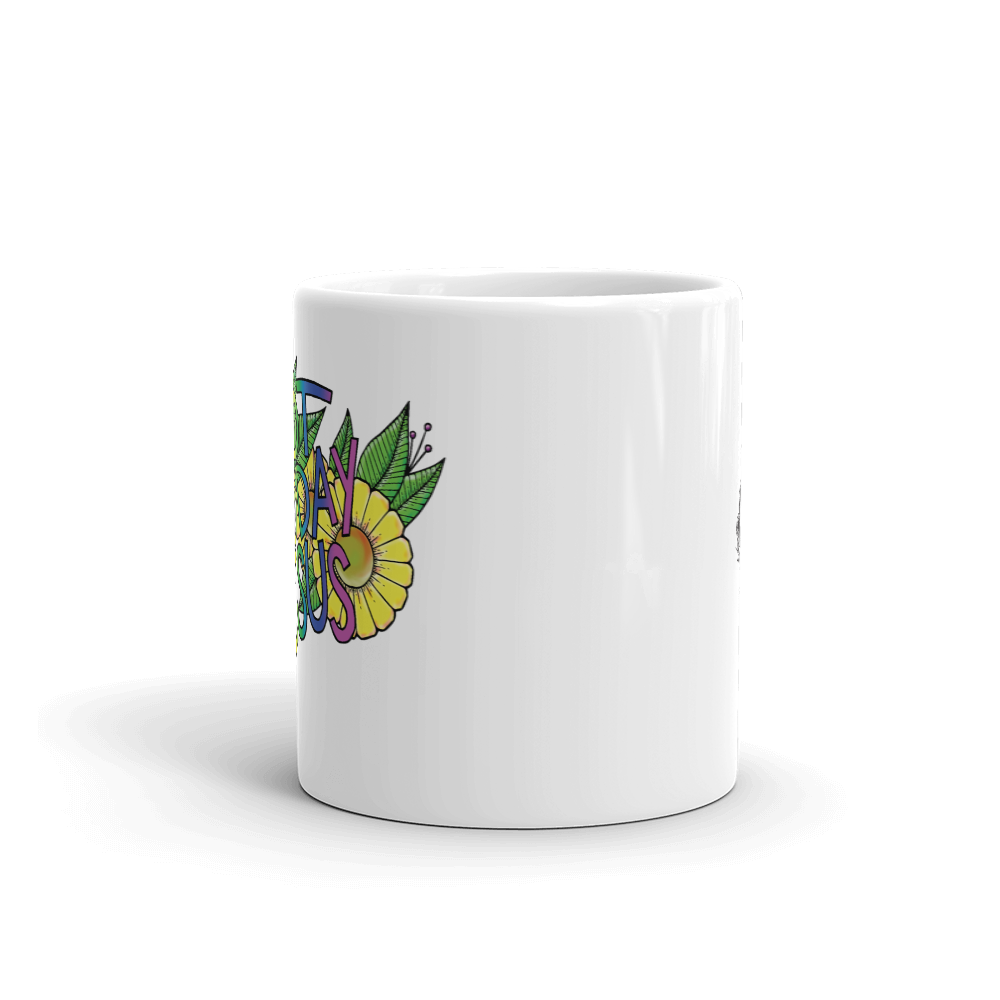 Not Today Jesus Coffee Mug By Barry'd Alive