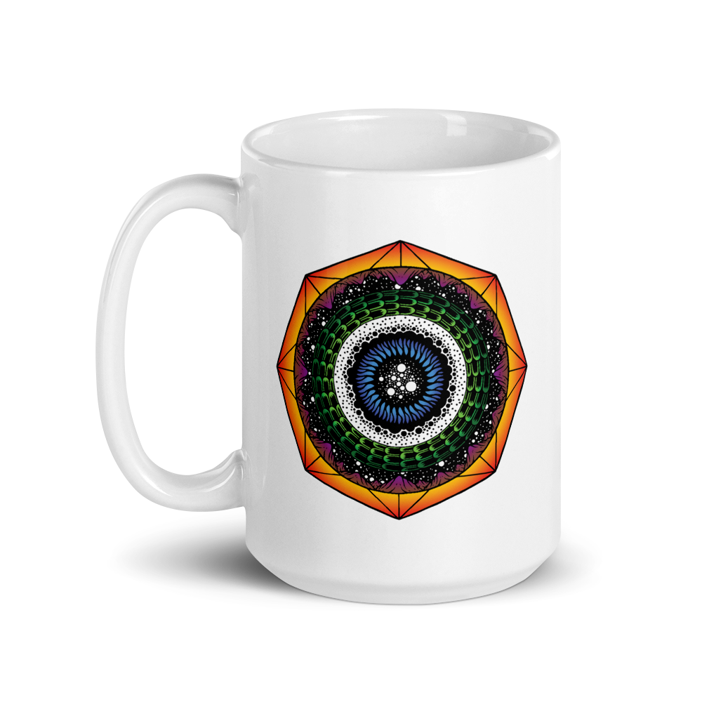 The Eye of Ouroboros Coffee mug By Barry'd Alive