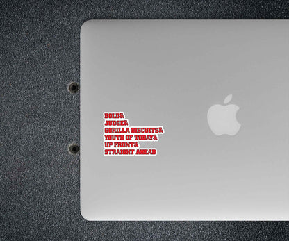 Youth Crew Era NYHC Band Sticker