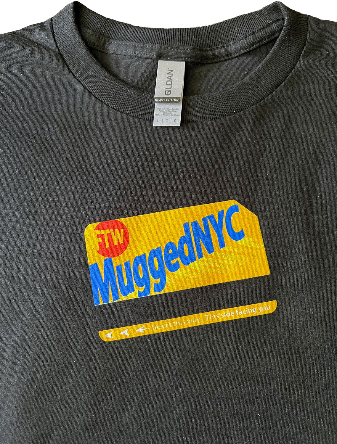 Mugged MTA Subway Card T-Shirt