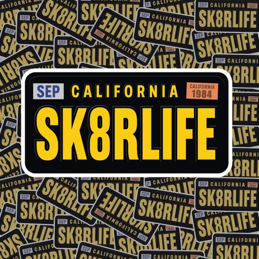 SK8RLIFE California Sticker