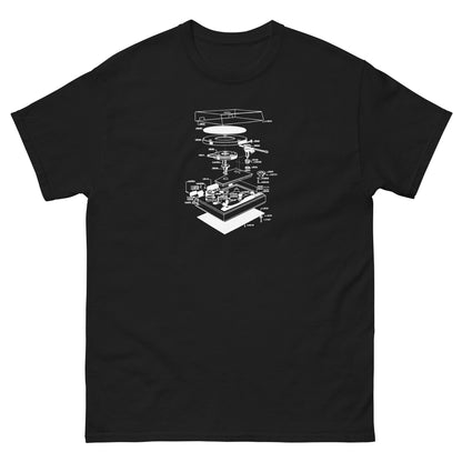 Vintage Turntable Schematic T-Shirt