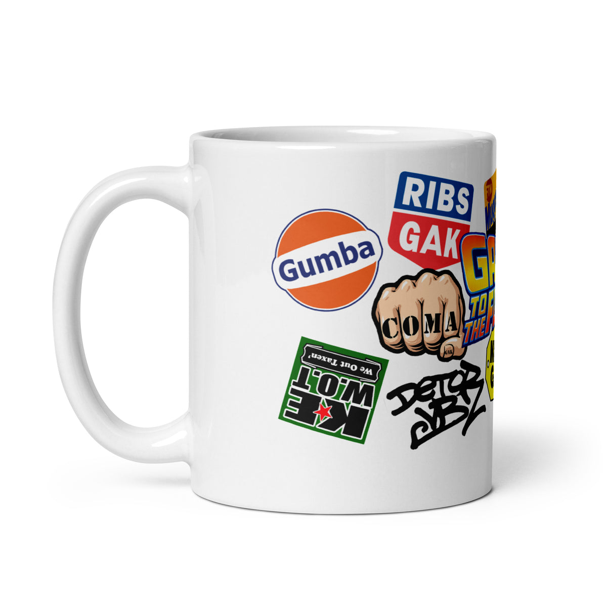 GAK to the Future Coffee Mug