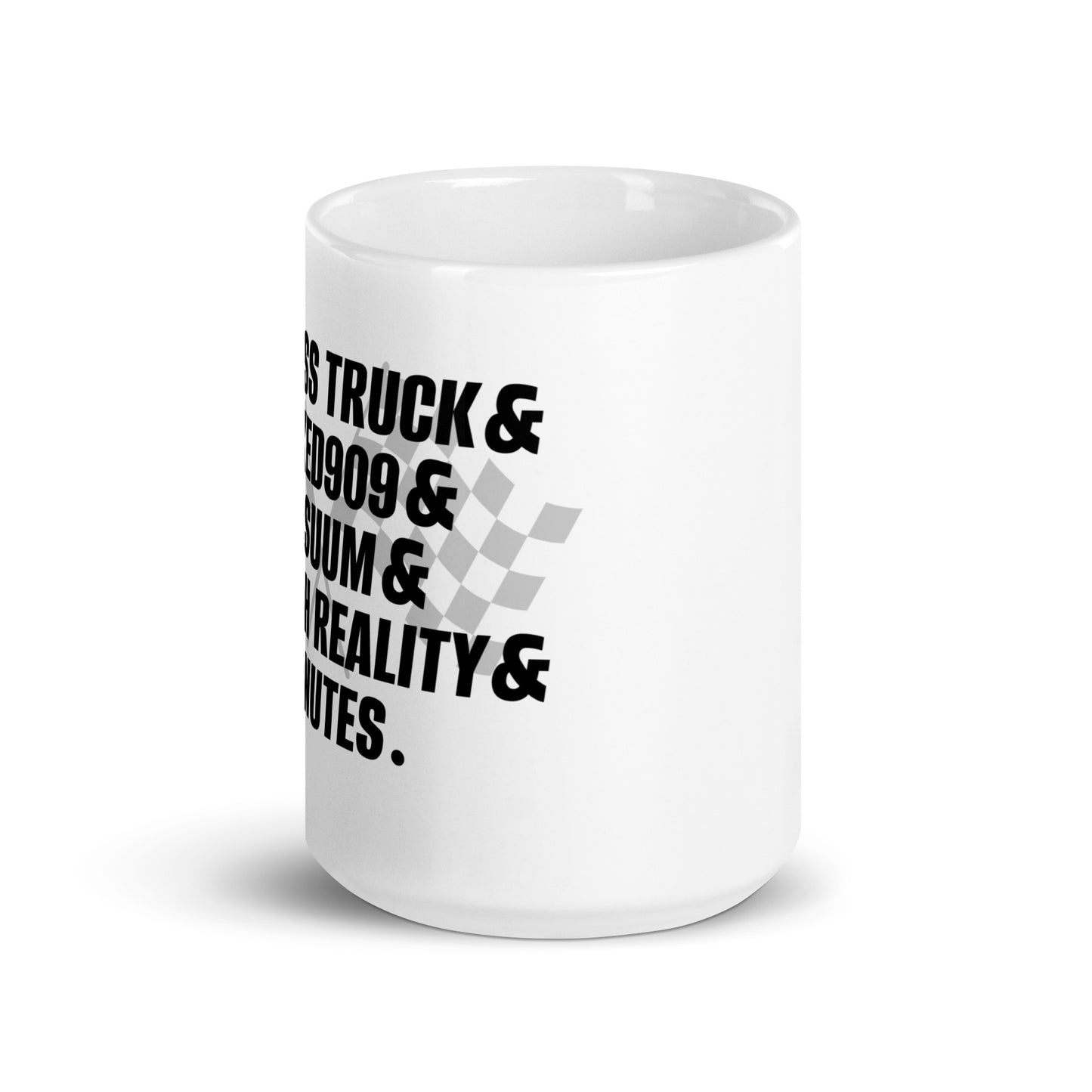 Inland Empire Hardcore Mug - Big ass truck Smoked909 Darasuum Harsh reality 97 minutes