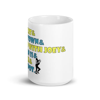 SoCal 90s Ska Coffee Mug With Hepcat, Mobtown, Jump with Joey, Ocean 11, Yeska, See Spot