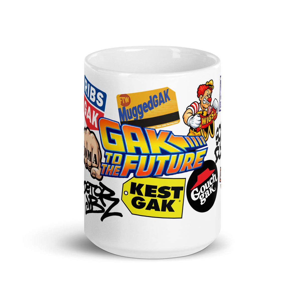 GAK to the Future Coffee Mug