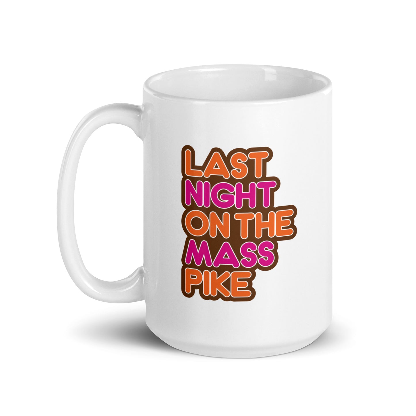 Last Night On the Mass Pike Full Color Coffee Mug