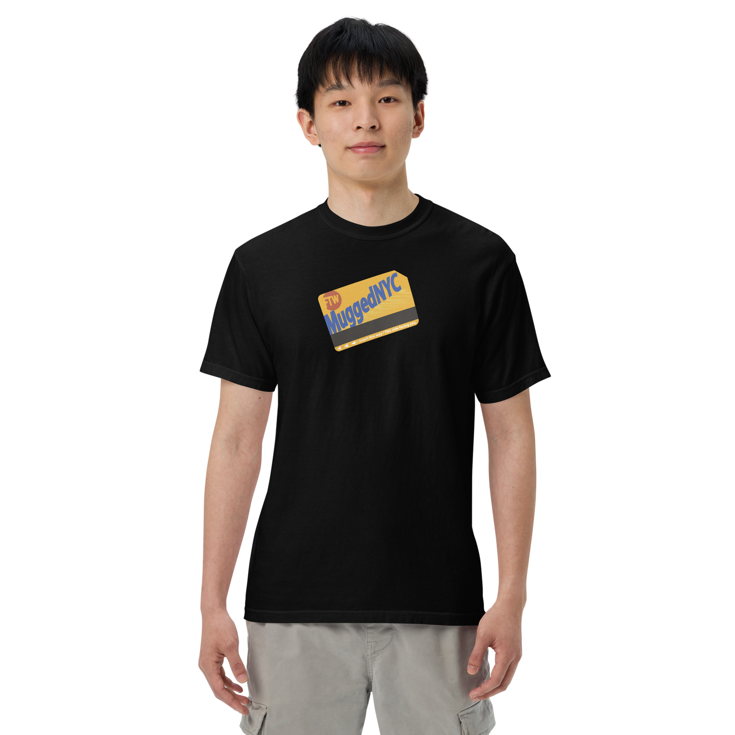 Mugged MTA Subway Card T-Shirt