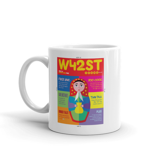 W42ST Magazine Cover Art Issue 44 Coffee Mug