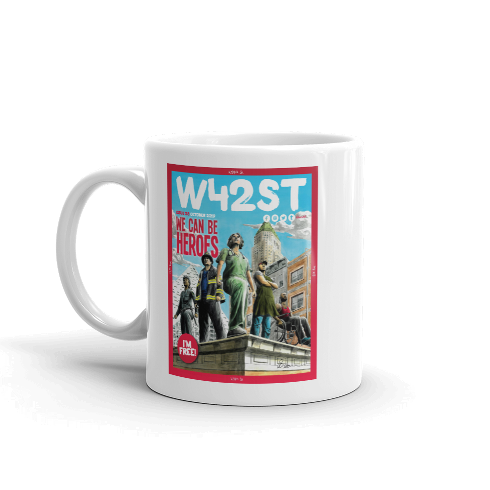 W42ST Magazine Cover Art Issue 58 Coffee Mug