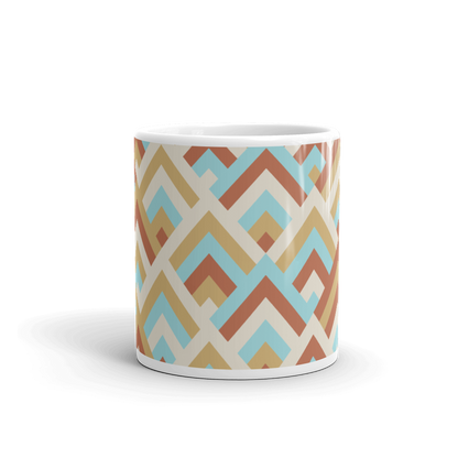 Boho Bright Geometric colors Coffee Mug