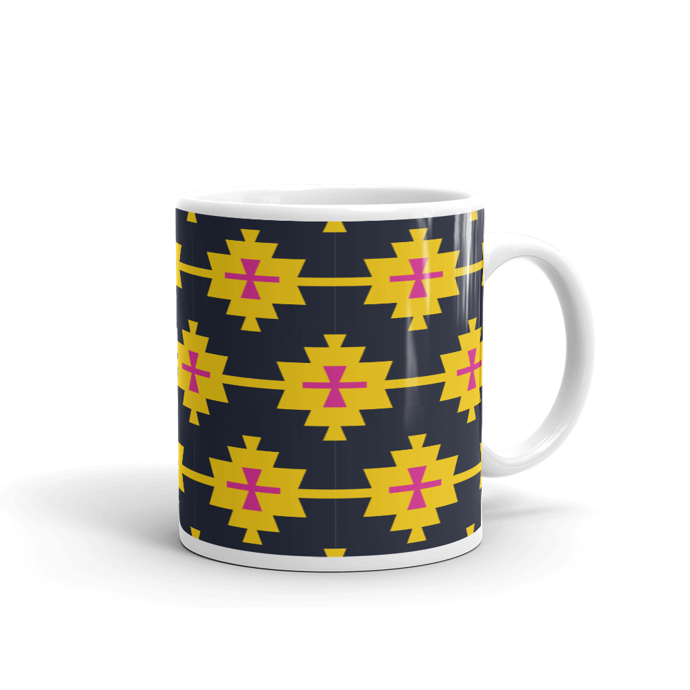 South West Tribal BoHo Pattern Coffee Mug
