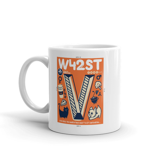 W42ST Magazine Cover Art Issue 51 Coffee Mug