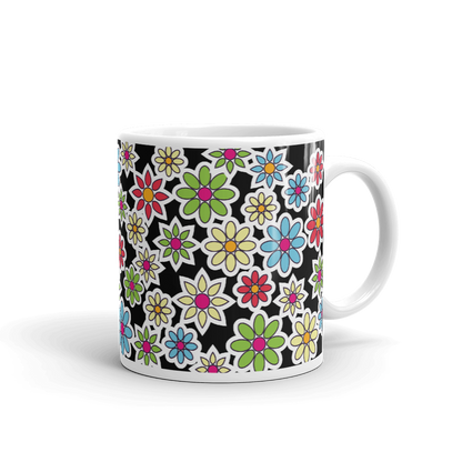 Happy Spring Flowers Coffee Mug