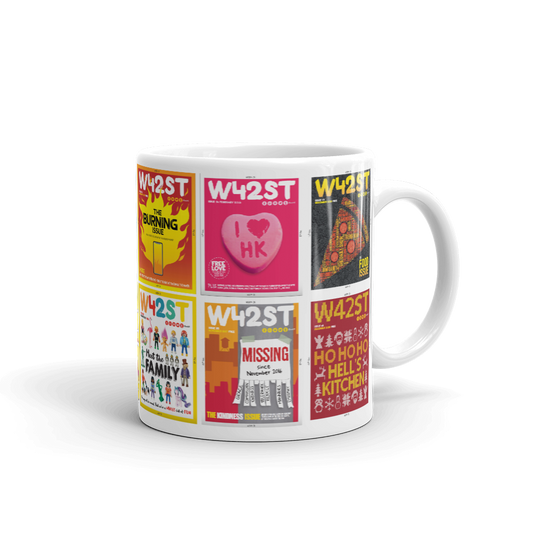 W42st Magazine Covers Limited Edition Coffee Mug