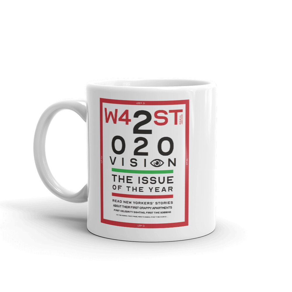 W42ST Magazine Cover Art Issue 61 Coffee Mug
