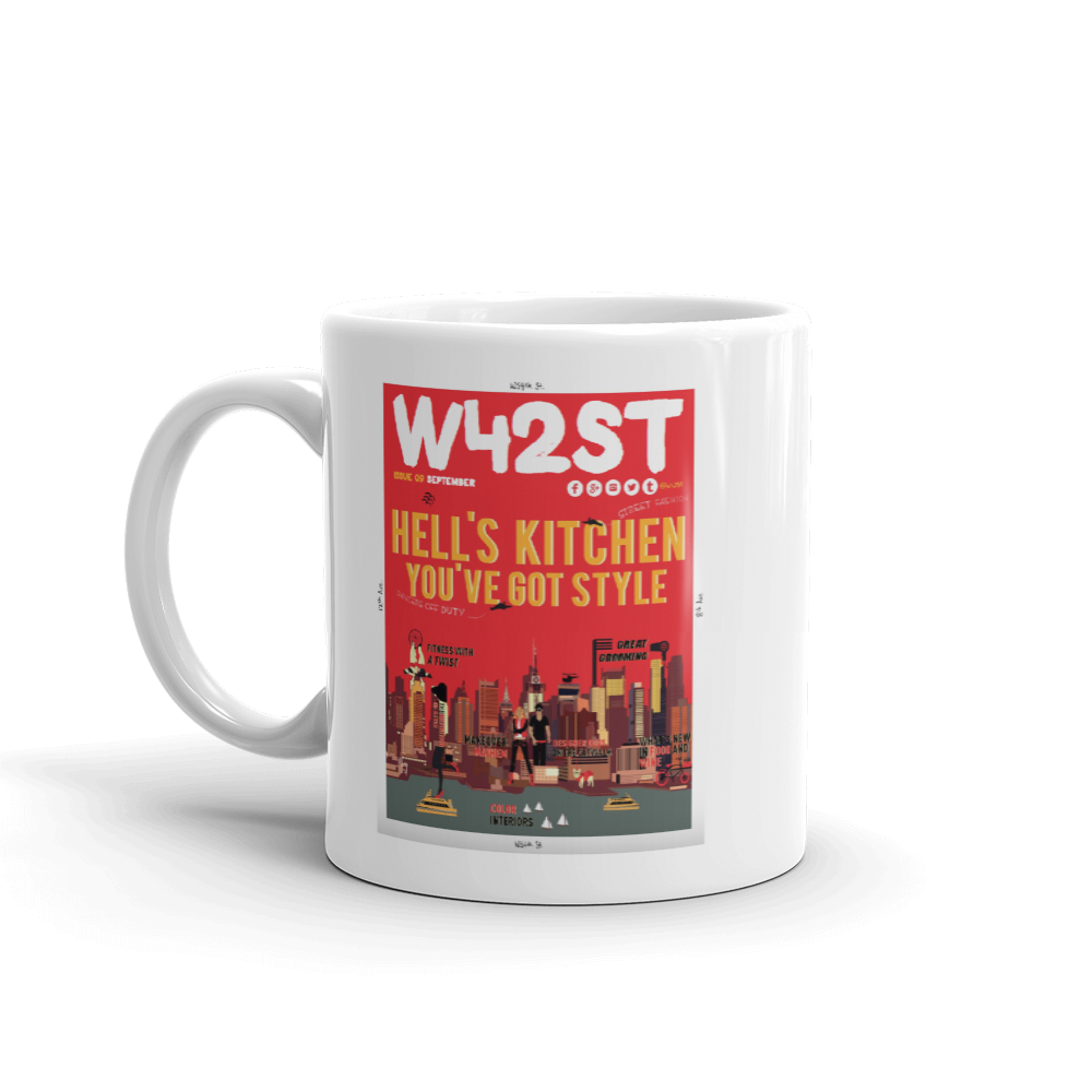W42ST Magazine Cover Art Issue 9 Coffee Mug
